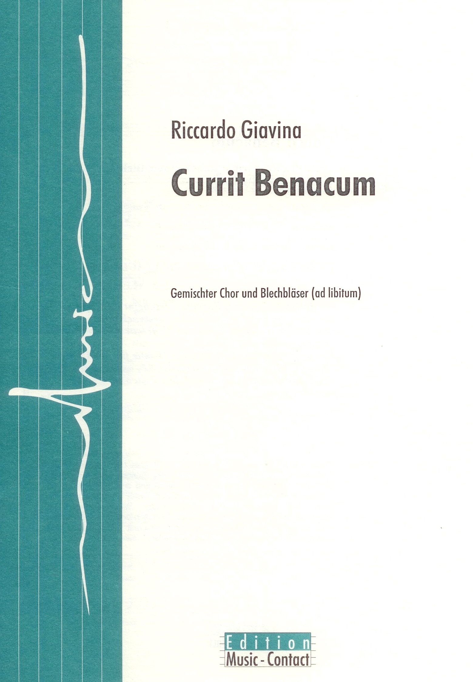 Currit Benacum - Probepartitur zeigen